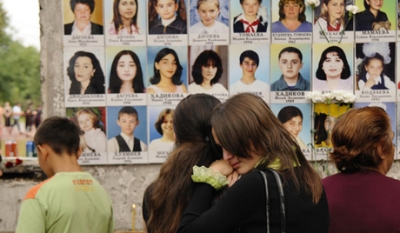 Beslan'da Anma Töreni