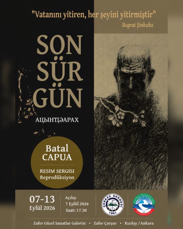 BATAL CAPUA’NIN ESERLERİ ANKARA’DA SANATSEVERLERLE BULUŞACAK