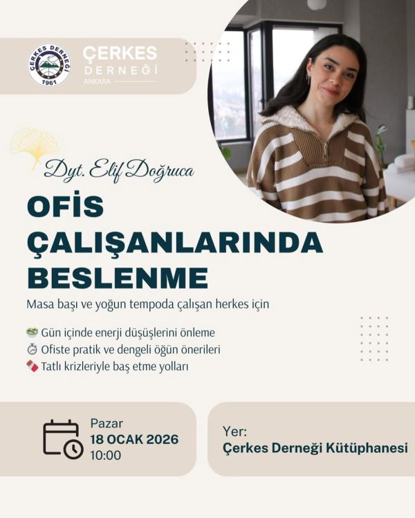OFİS ÇALIŞANLARINA BESLENME SEMİNERİ