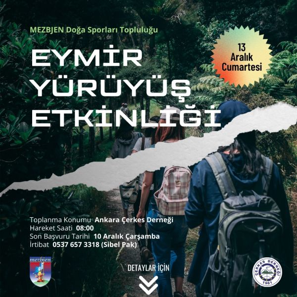 EYMİR YÜRÜYÜŞ ETKİNLİĞİ