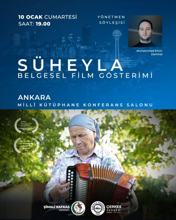 SÜHEYLA BELGESEL FİLMİ ANKARA'DA SEYİRCİYLE BULUŞUYOR