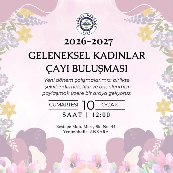 GELENEKSEL KADIN ÇAYI BULUŞMASI