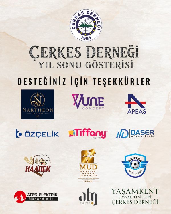 Kültürümüzü Geleceğe Taşıyan Değerli Destekçilerimize Teşekkürlerimizle! ✨