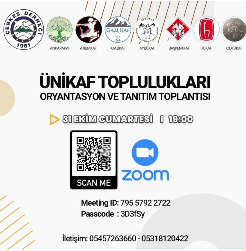 Ünikaf Toplulukları Oryantasyon ve Tanıtım Toplantısı