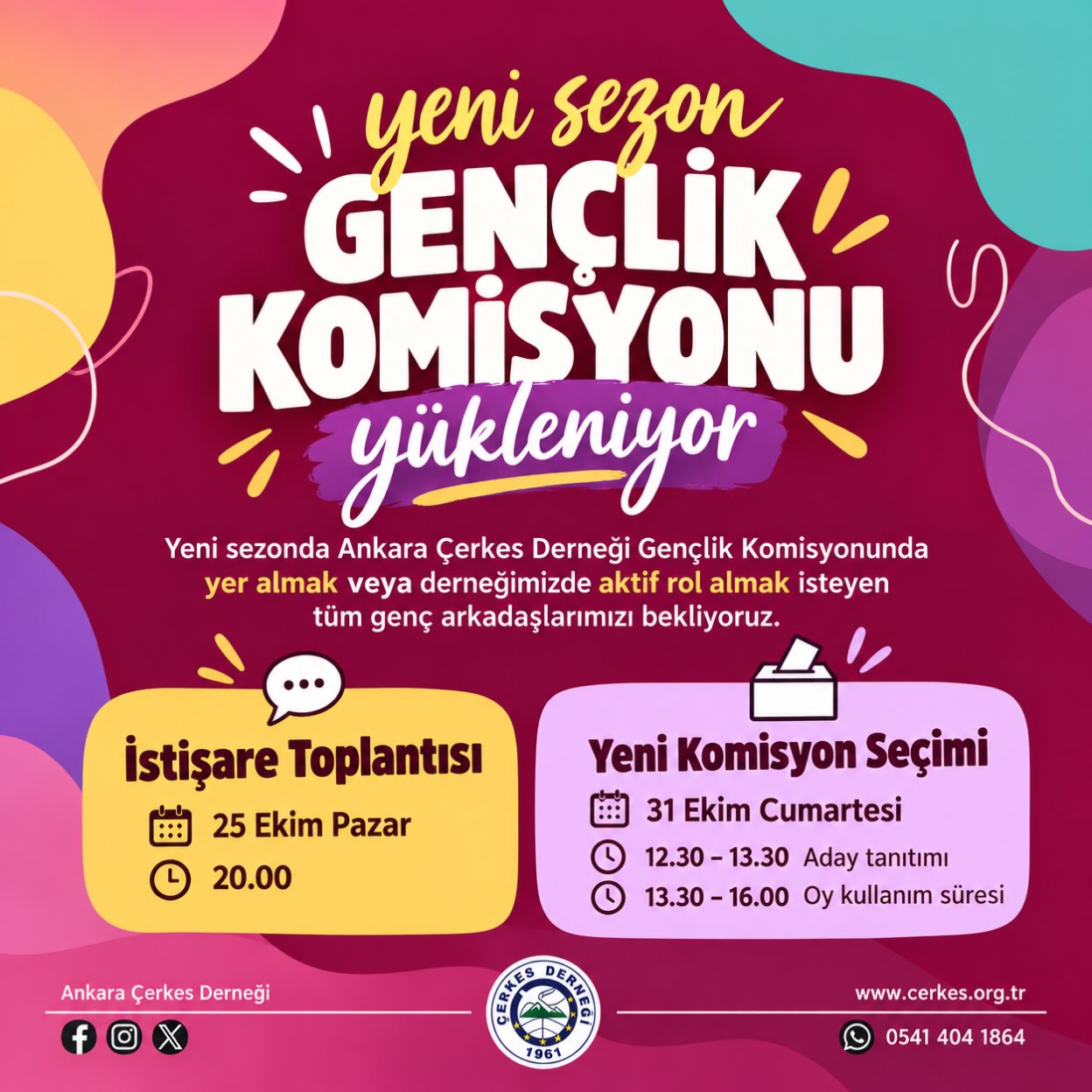GENÇLİK KOMİSYONU YENİ SEZON