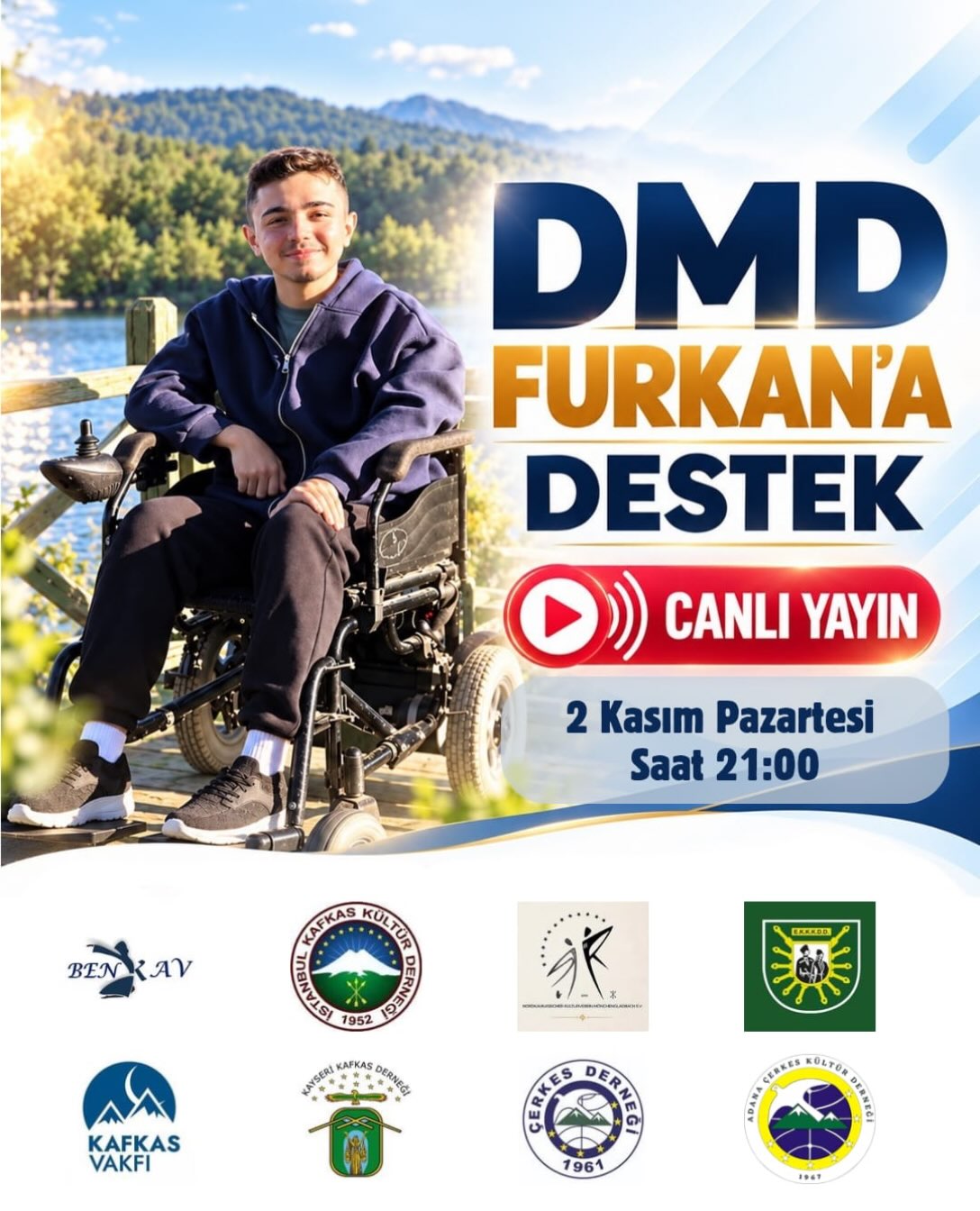 FURKAN İÇİN EL ELE, UMUDA HEP BİRLİKTE!