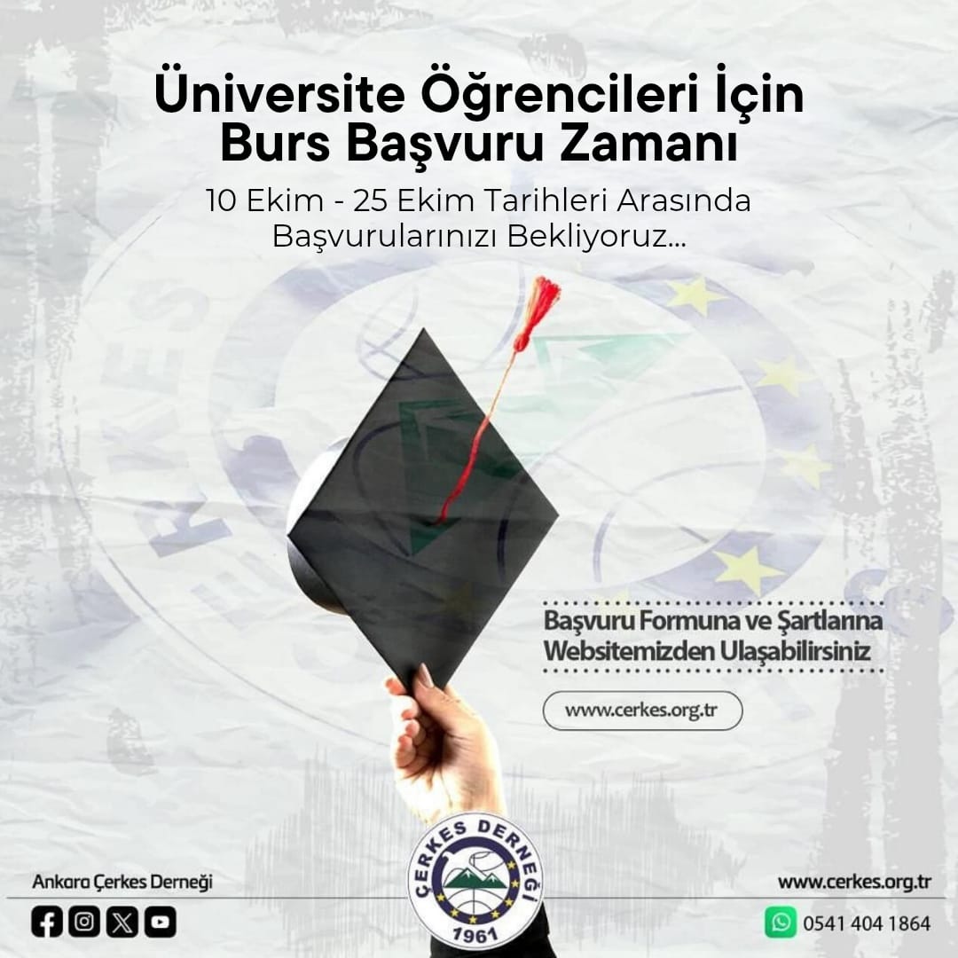 2026-2027 EĞİTİM-ÖĞRETİM YILI BURS BAŞVURU ZAMANI