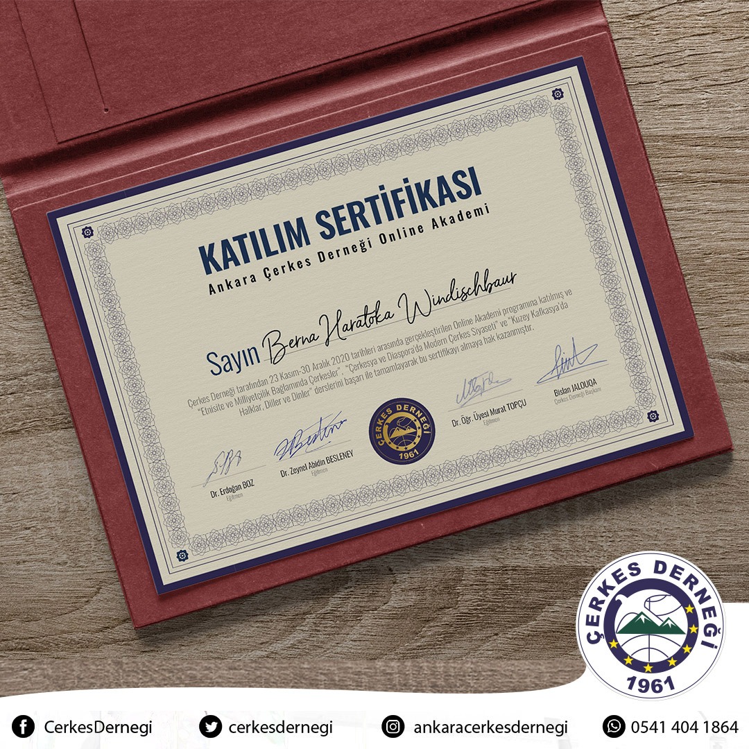 AÇD ONLİNE AKADEMİ PROGRAMINA KATILANLARA SERTİFİKALARI GÖNDERİLDİ