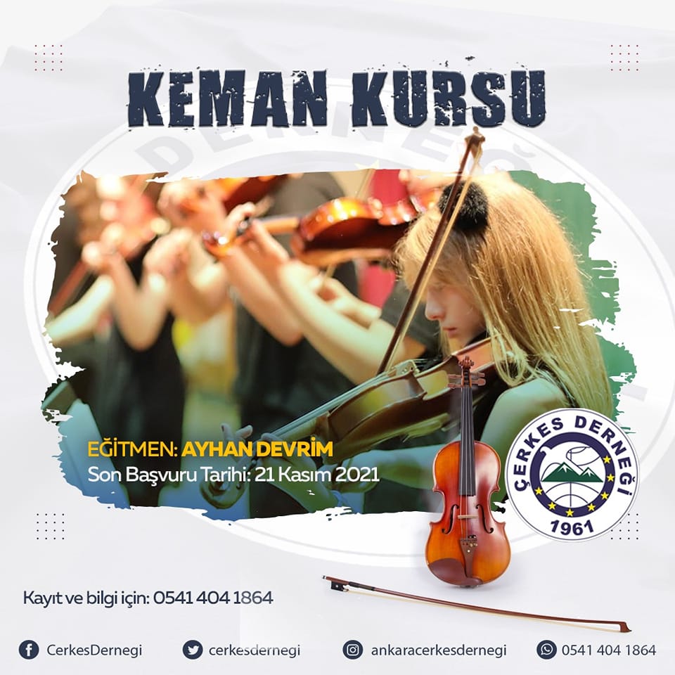 KEMAN KURSUMUZ BAŞLIYOR!