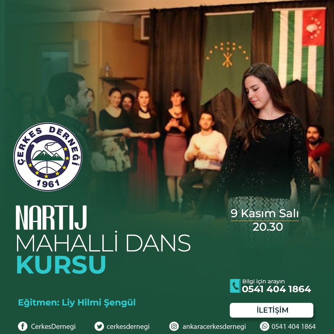 NARTIJ MAHALLİ DANS KURSU BAŞLIYOR!